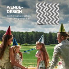 Homestar Zunanji preproga 121x182 cm siva vodoodporna