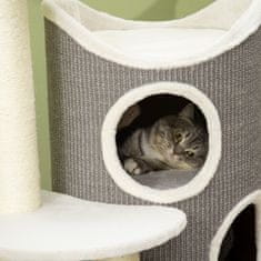 Homestar Mačje drevo 60x445x109 cm Bela Siva