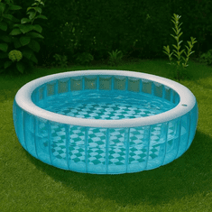 avenli Napihljiv otroški bazen SunClub Lattice 150 x 46 cm, prozoren