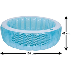 avenli Napihljiv otroški bazen SunClub Lattice 150 x 46 cm, prozoren