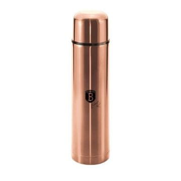 Berlingerhaus Termoska BH-7832 nerjaveče jeklo 0,5 l rožnato zlata kovinska linija