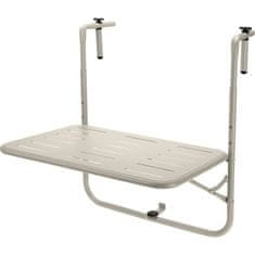 Ambiance Balkonska miza KO-X99001770 60 x 43 x 70 cm bež