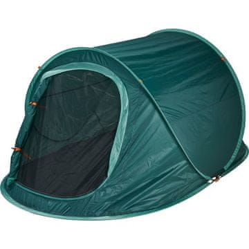 RedCliffs Šotor KO-X92000630 Pop Up 220 x 120 x 95 cm za 2 osebi zelene barve