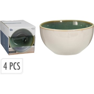 EXCELLENT Komplet skled KO-Q07000120 4 kosi 580 ml zelena