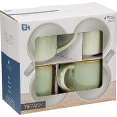 EXCELLENT Komplet skodelic KO-Q07000110 4 kosi 332 ml zelena