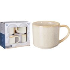 EXCELLENT Komplet skodelic KO-Q07000010 4 kosi 332 ml bež