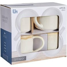 EXCELLENT Komplet skodelic KO-Q07000010 4 kosi 332 ml bež