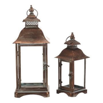 Autronic Svetilka kovina - štiristranska, bakrena, cena za komplet 2 kosov (FUP577)