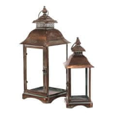 Autronic Svetilka kovina - štiristranska, bakrena, cena za komplet 2 kosov (FUP577)