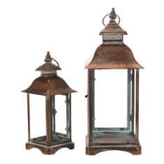 Autronic Svetilka kovina - štiristranska, bakrena, cena za komplet 2 kosov (FUP577)