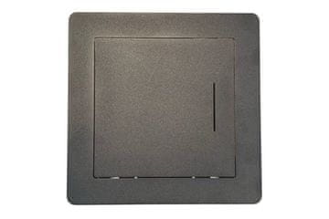 HACO Vrata 140171 aluminijasta plošča Exclusive antracit, 400 x 400 mm