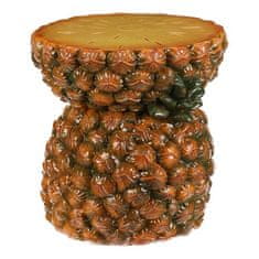 Autronic Tabure ananas - manjši, magnezijev, rumeno-oranžne barve (MT808)