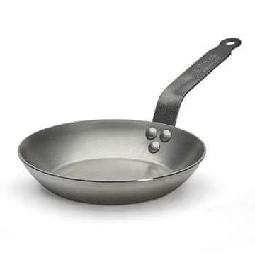 de Buyer Jeklena ponev 5110.20, CARBONE PLUS, ogljikovo jeklo, premer 20 cm