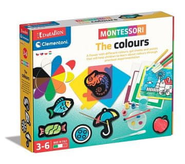 Clementoni Montessori - barve