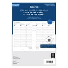 Filofax Polnilo za dnevnik, A5, teden/2 strani
