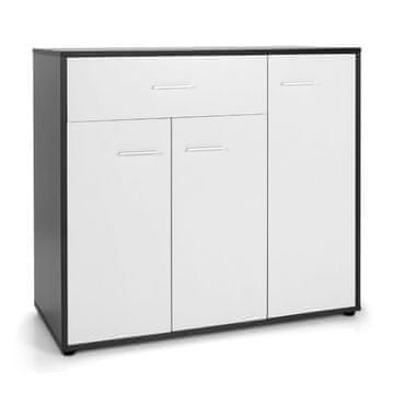 Northix Kuhinjska omarica s predalom, nastavljiva polica, 88 x 40 x 80 cm