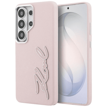 Karl Lagerfeld Originalen ovitek Samsung Galaxy S26 Ultra 5G - roza - KLHCS26LPGFKSRSP