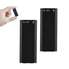 VYZIO® Snemalnik zvoka, Diktafon, Mini snemalnik | A2VITALK 8 GB