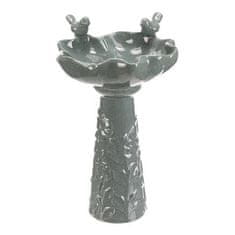 Autronic Napajalnik/krmilnik keramika, roža s pticami, stoječa, temni mentol (KEX6004 GRN3-L)