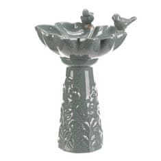 Autronic Napajalnik/krmilnik keramika, roža s pticami, stoječa, temni mentol (KEX6004 GRN3-S)