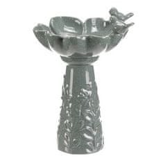 Autronic Napajalnik/krmilnik keramika, roža s pticami, stoječa, temni mentol (KEX6004 GRN3-S)