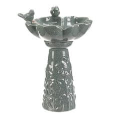 Autronic Napajalnik/krmilnik keramika, roža s pticami, stoječa, temni mentol (KEX6004 GRN3-S)