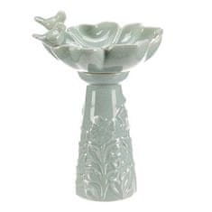 Autronic Napajalnik/krmilnik keramika, roža s pticami, stoječa, mentol (KEX6004 GRN-S)