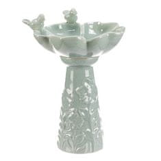 Autronic Napajalnik/krmilnik keramika, roža s pticami, stoječa, mentol (KEX6004 GRN-S)