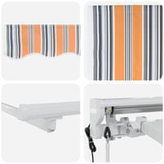 Vidaxl Solarna električna tenda 5 x 3 m