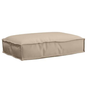 Vidaxl Blazina Taupe 60 x 40 x 8 cm Oxford tkanina