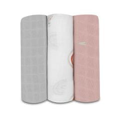 Lionelo Bambusove plenice Bamboo Set Rainbow, 3 kosi