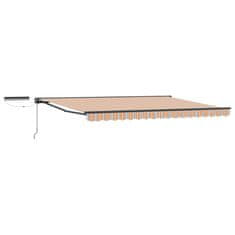 Vidaxl Solarna električna tenda 5 x 3 m