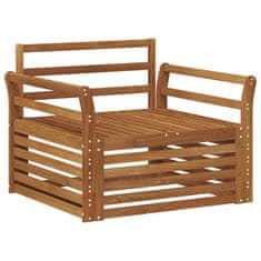 Vidaxl 2 Kos Zunanji kavč Naravna