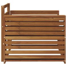 Vidaxl 2 Kos Zunanji kavč Naravna