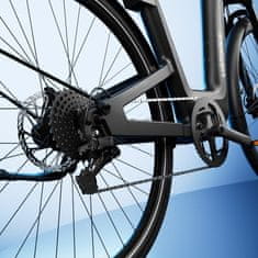 Urtopia Fusion Smart Carbon električno kolo, 160 - 190 cm, črno