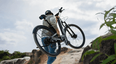 Urtopia Fusion Smart Carbon električno kolo, 160 - 190 cm, črno