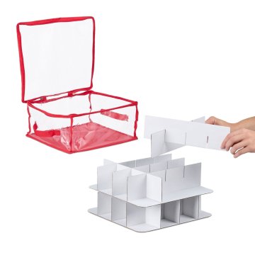 Northix Zložljiva klubska mizica z nastavljivo višino in predalom