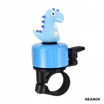 Korbi OTROŠKI KOLESARSKI ZVONČEK – ZA KOLO ALI SKIRO, MODER, DINOSAURUS