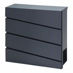 shumee AW POŠTNI NABIRALNIK ANTRACIT 41 370x370x105mm