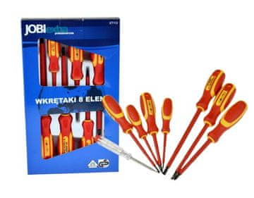 JOBI EXTRA IZVIJAČI 8-DELNI ZA ELEKTRIČARJE