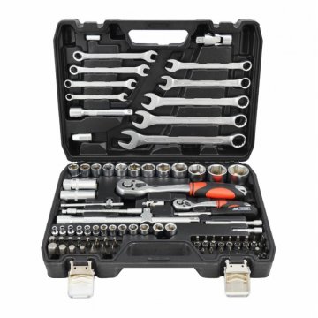 shumee KOMPLET RAGLJIVIH KLJUČEV 1/4" 1/2" 82-delni.