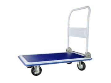 shumee AWTOOLS 4-KOLESNI SKLADIŠČNI VOZIČEK 300 KG PLATFORMA 90x60 cm