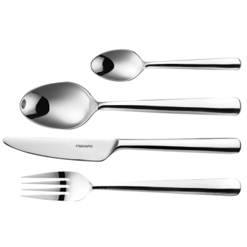 shumee FISKARS KOMPLET JEDILNEGA PRIBORA 24 DELNI, SIJOČ