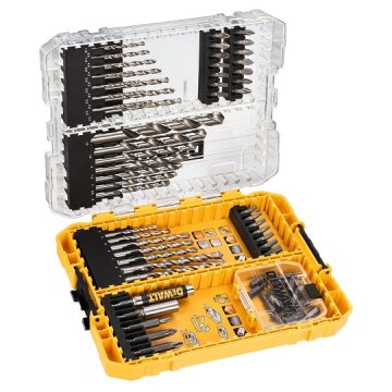 DeWalt 72-delni komplet svedrov in nastavkov