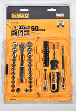 shumee DEWALT 50-delni komplet nastavkov in ključev 1/4" NANO
