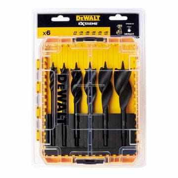 shumee DEWALT KOMPLET SVEDRAL ZA LES 6-delni 3-rezilni 13-32 mm EXTREME