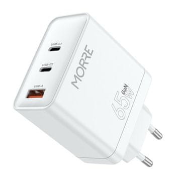 shumee TIROSS MORRE USB POLNILEC, USB C 65W BELA