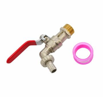 shumee AWTOOLS VRTNA PIPA IZ PONIKLJANE MEDENINE 3/4" ZUNANJI NAVOJ 3/4"