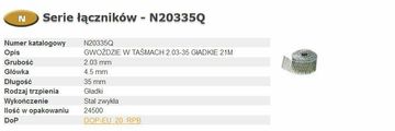 BOSTITCH ŽEBLJI N55 2.03-55 Q