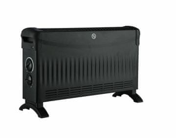 shumee VOLTENO OSNOVNI KONVEKTOR 2000 W Z VENTILATORJEM 750 W 1250 W 2000 W ČRNEGA OBLIKOVALCA